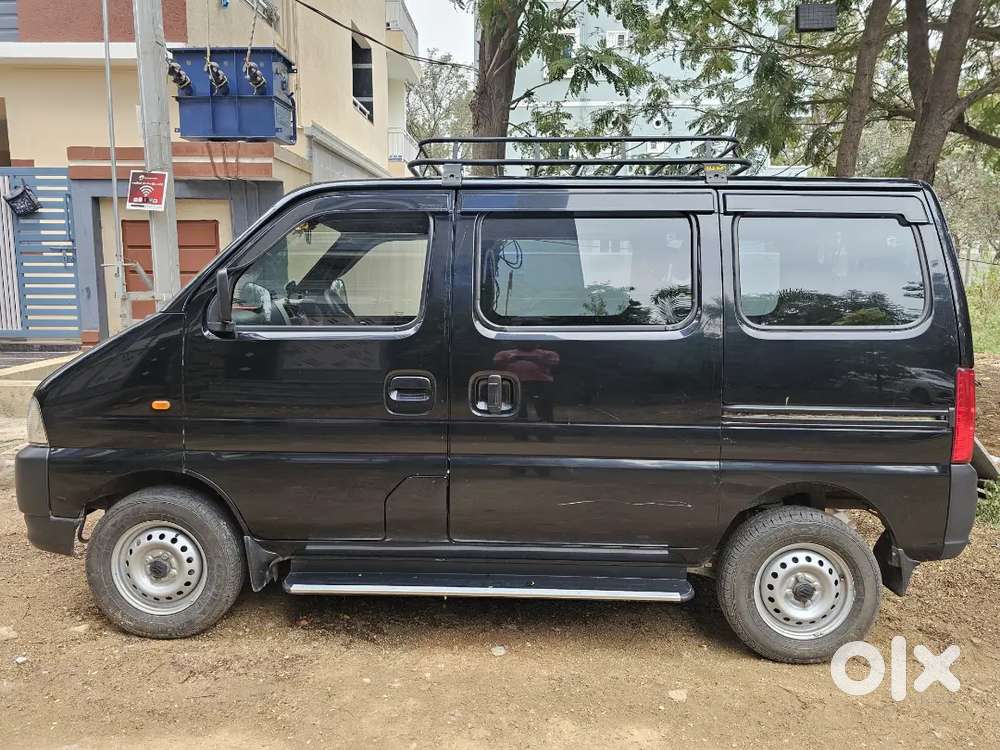Modified Eeco With Ertiga Seats , 8 Seater Rare Black Color