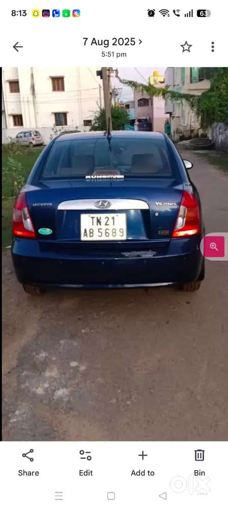 Hyundai Verna 2008 Petrol 70000 Km Driven