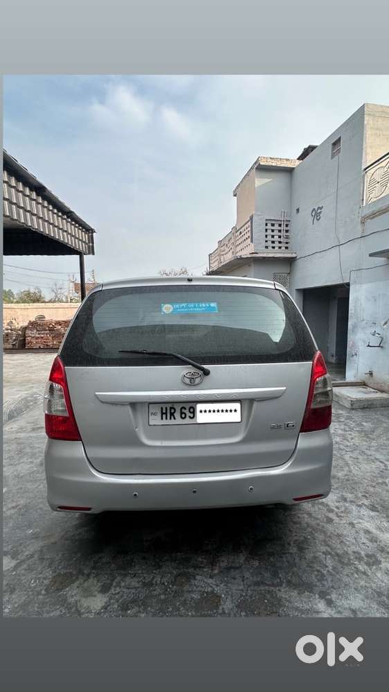 Toyota Innova Diesel Manual 2013 Year