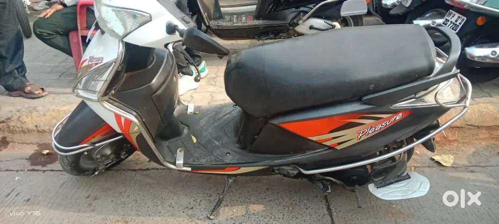 Vintage Petrol Scooter Ready