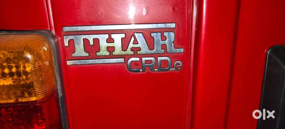 Red Rage Mahindra Thar Crde (4x4)