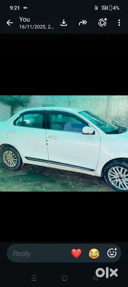 Maruti Suzuki Dzire Zdi 2018 Top Model Push Button Start Alloy Wheels