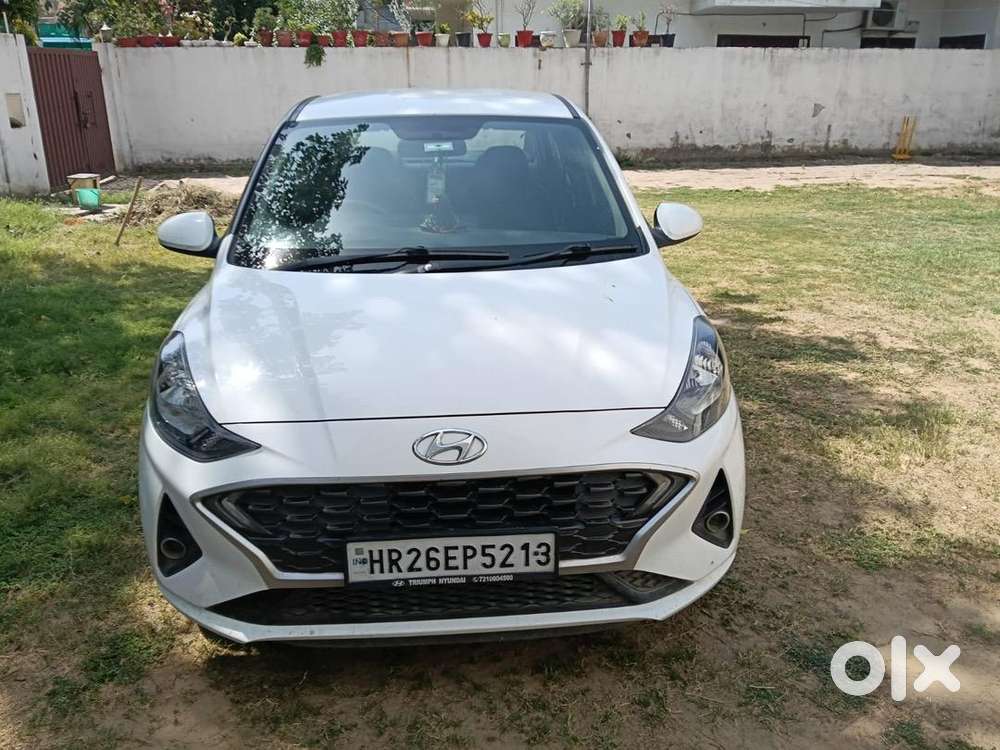Well-maintained Hyundai Aura S (2020) - Petrol+cng  Excellent Mileage