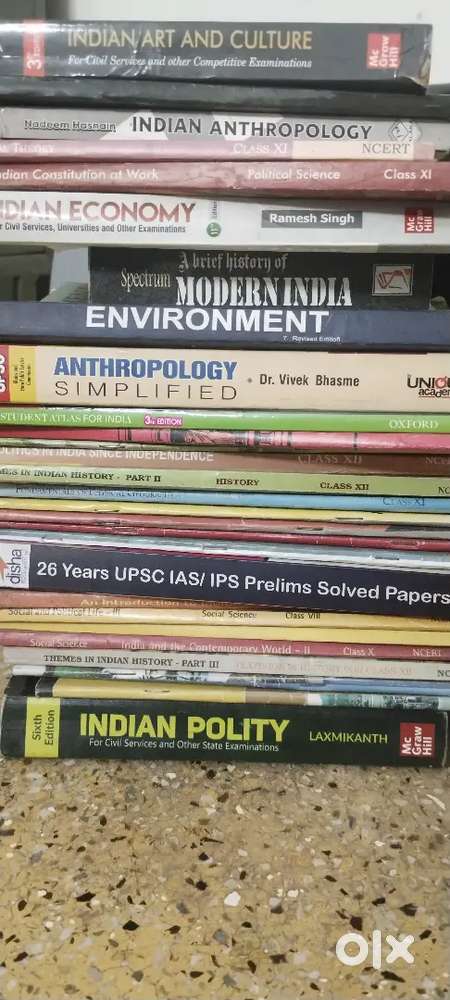 UPSC preparation books