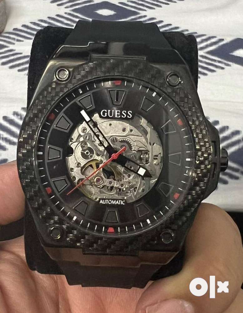 Guess carbon fibre on sale watch