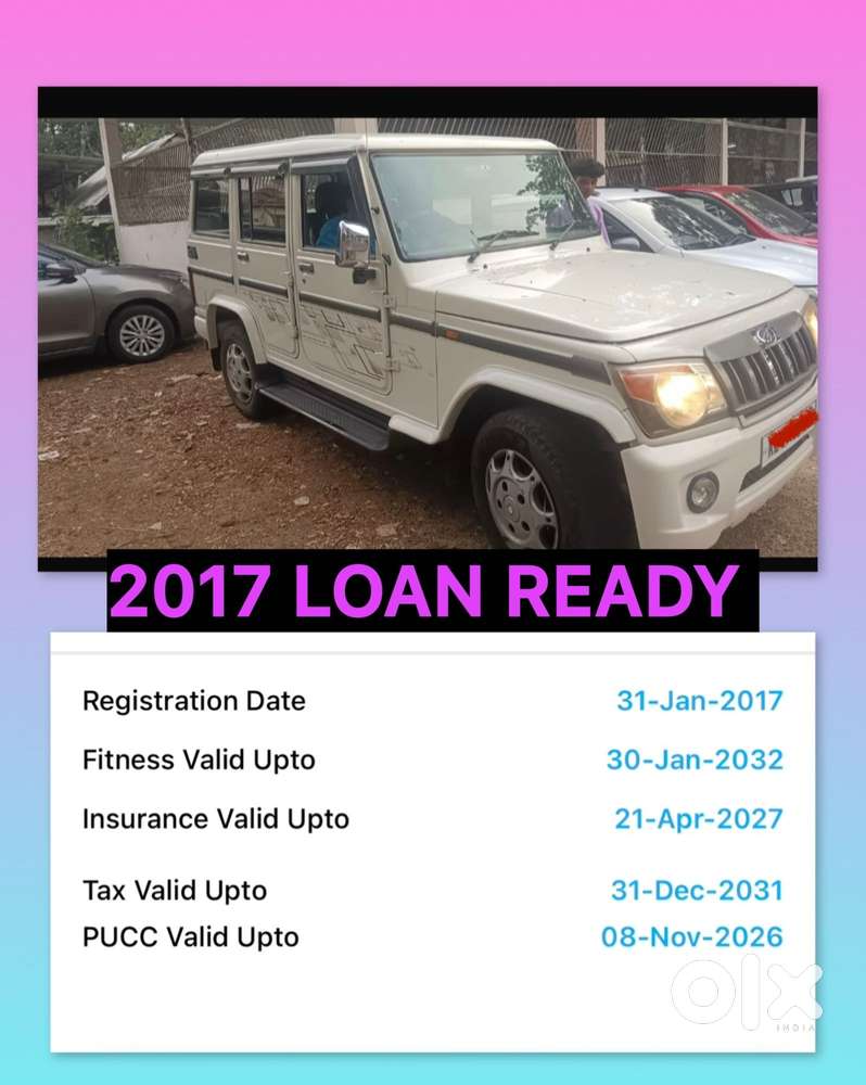 Mahindra Bolero Zlx, 2017, Diesel