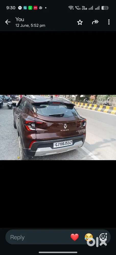 Renault Kiger Rxt 2022 पेट्रोल ऑटोमैटिक
