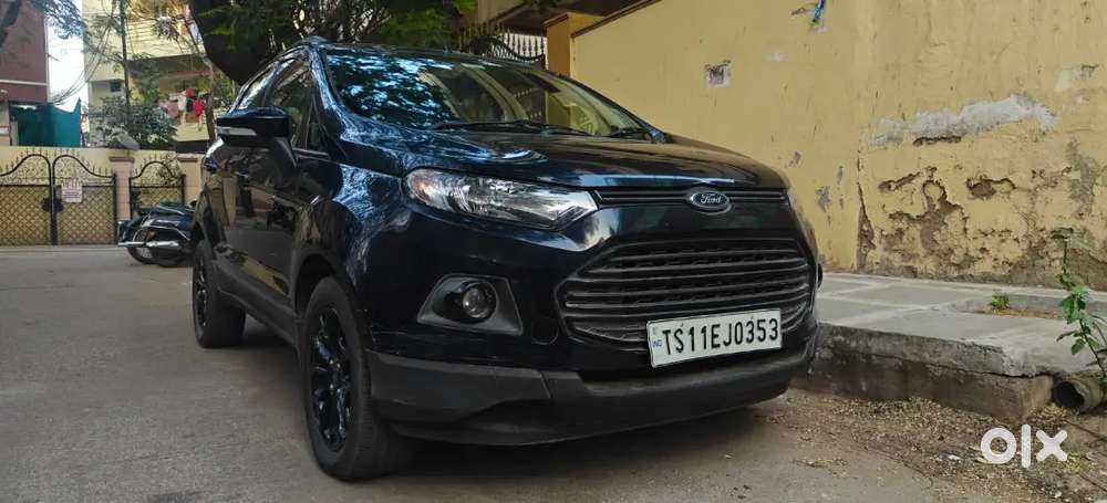 Ford Ecosport 1.5 Petrol Titanium At Bsiv Panter Black