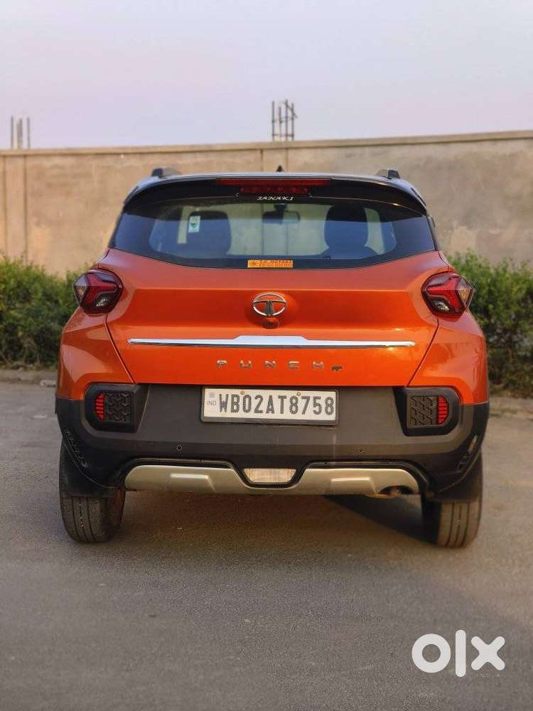 Tata Punch 1.2 Revotron Adventure Camo Rhythm Amt, 2022, Petrol