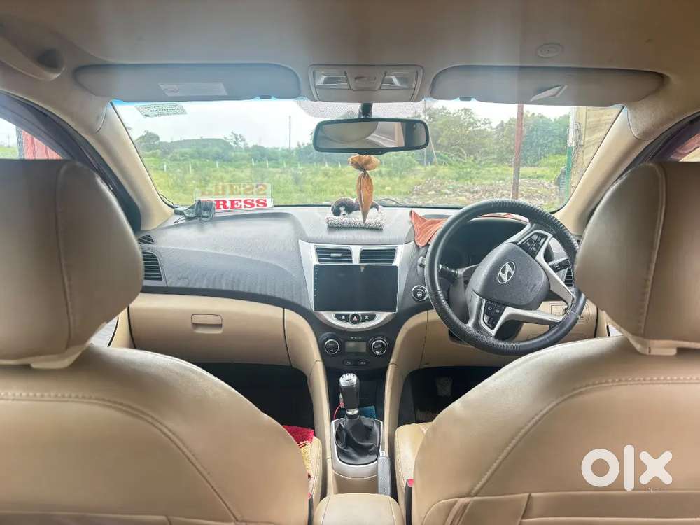 Verna For Sell, Good Condition, Cherry Red Colour,good Interior Screen