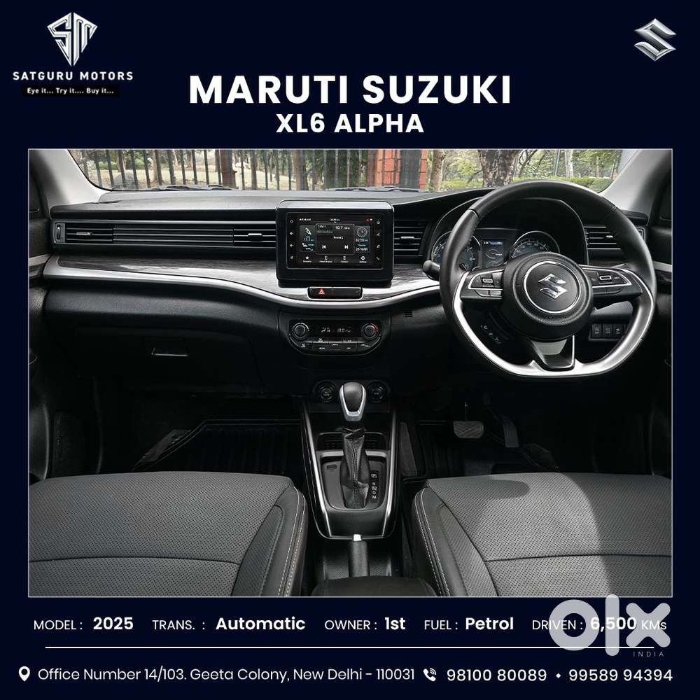 Maruti Suzuki Xl6 1.5 Alpha Plus At, 2025, Petrol