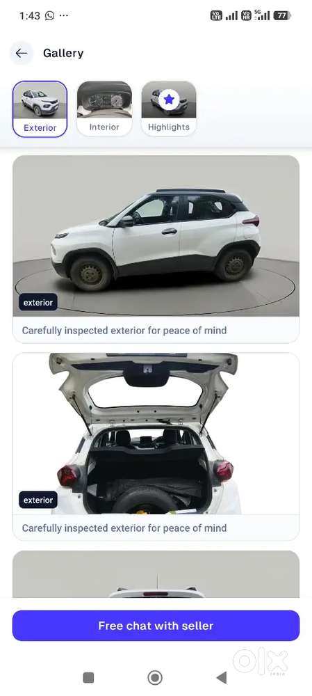 Tata Punch Dec  2021 Pure Manual Cng