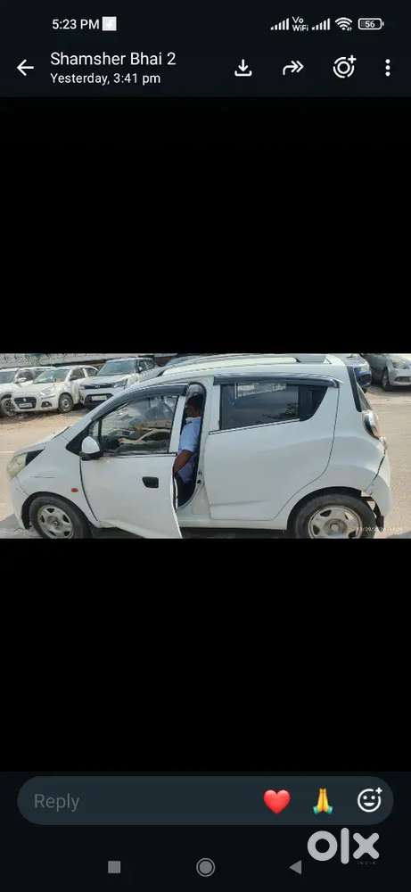 Chevrolet Beat Lpg 2012 Manual 50000 Km Driven