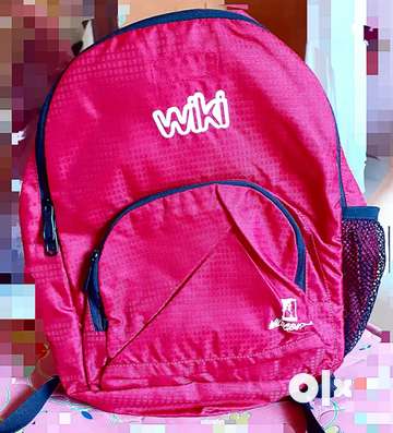 Barbie backpack with zipper and multiple pockets