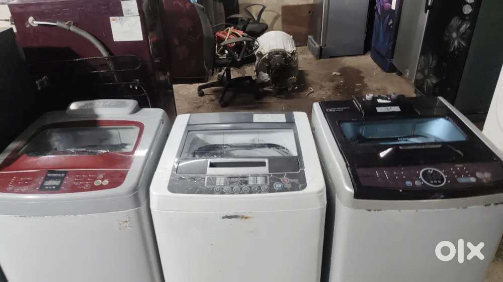 Fully automatic washing machine & fridge on rent