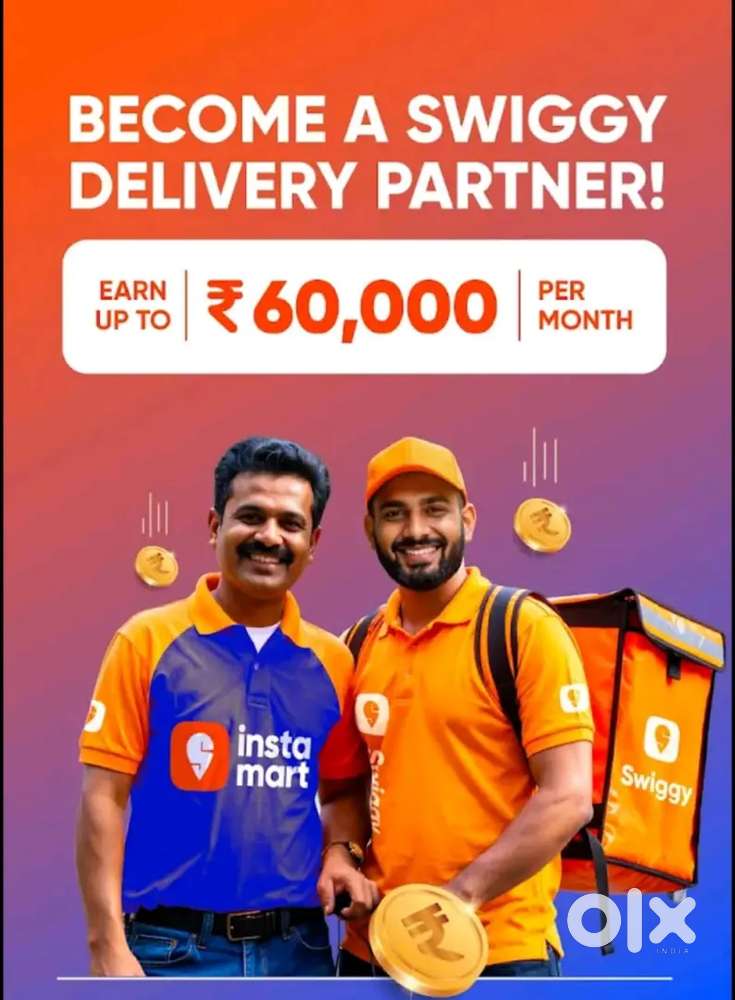 Swiggy Food Delivery Job Swiggy I Delivery boy Part Time_ Full Time  J