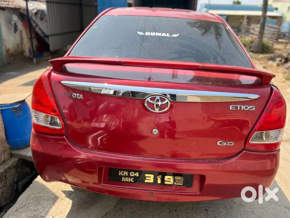 Toyota Etios 2012 Diesel Well Maintained