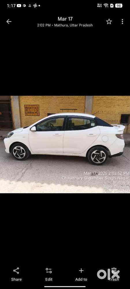 Hyundai Aura 2024 Cng & Hybrids 50000 Km Driven