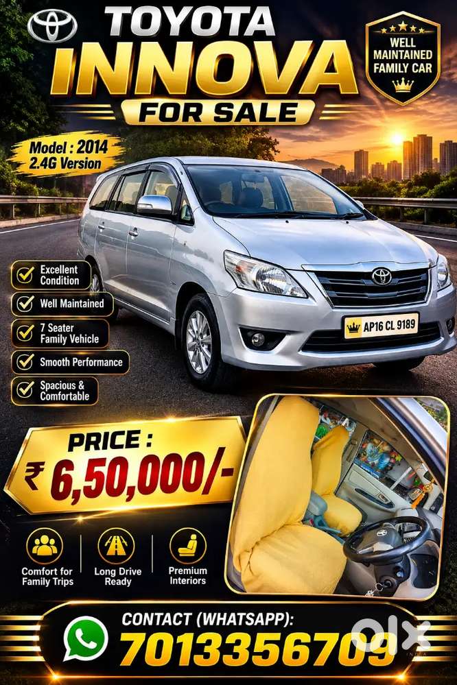 Toyota Innova Diesel 2014 Manual 2nd