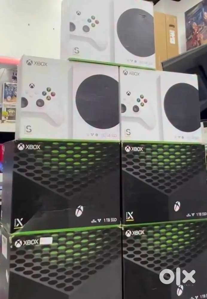 Microsoft X box one and series consoles with warranty available