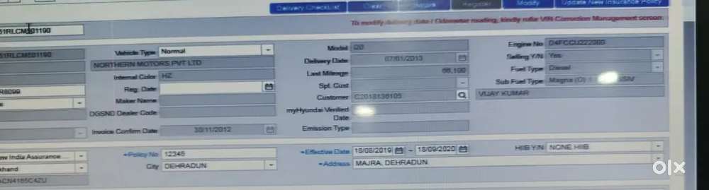 Hyundai I20 Diesel Manual 2013