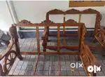 Sofa set wodden frame