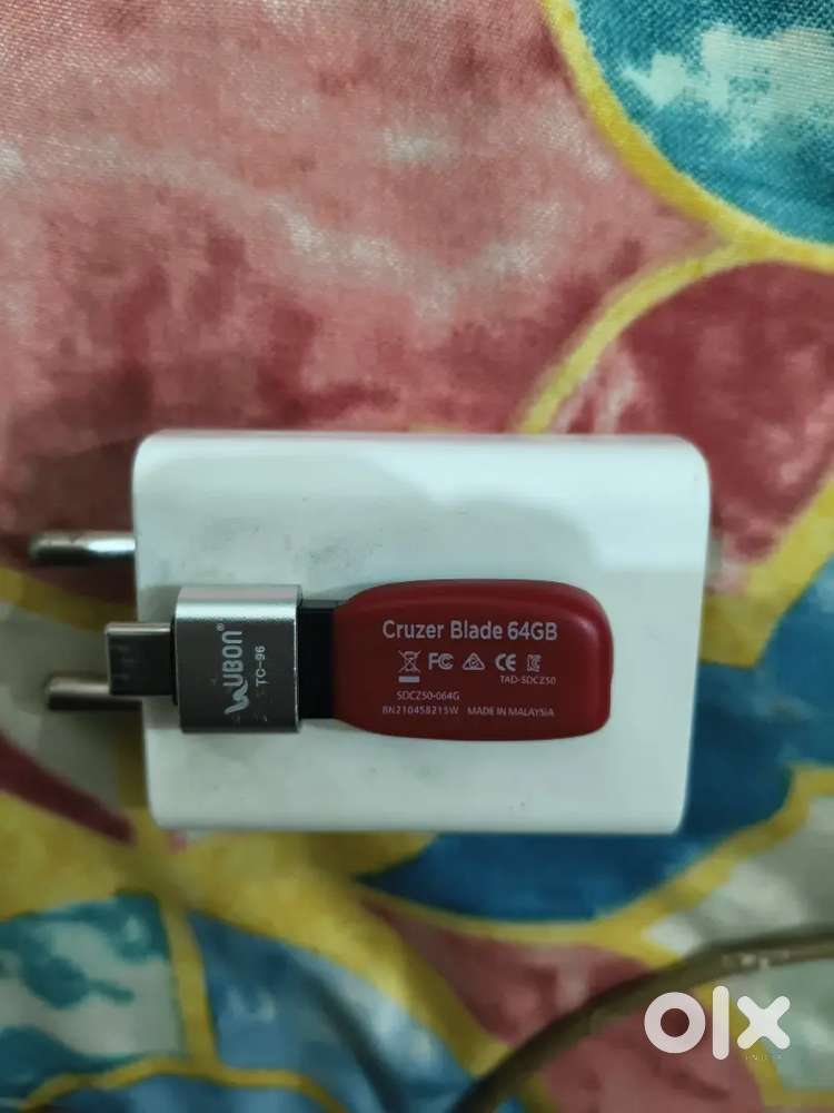 Sandisk Cruzer blade 64gb pendrive in mint condition no issue in