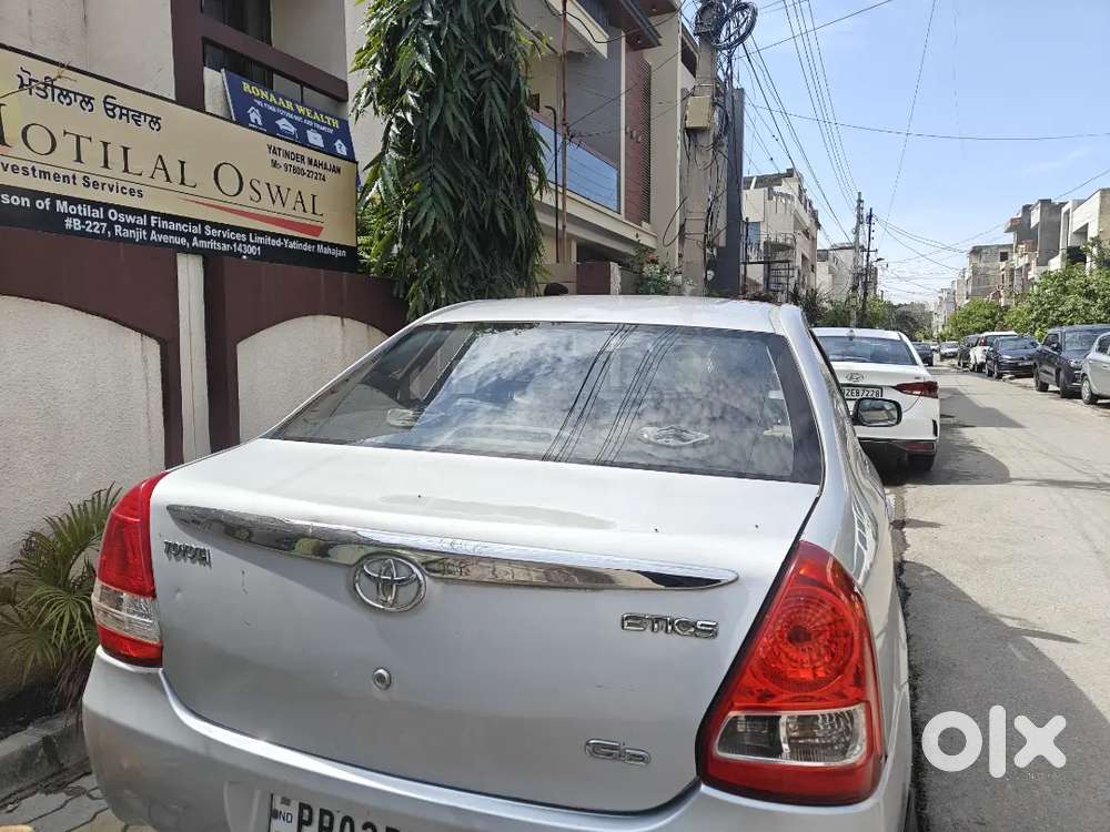 Toyota Etios 2012 Diesel 121000 Km Driven