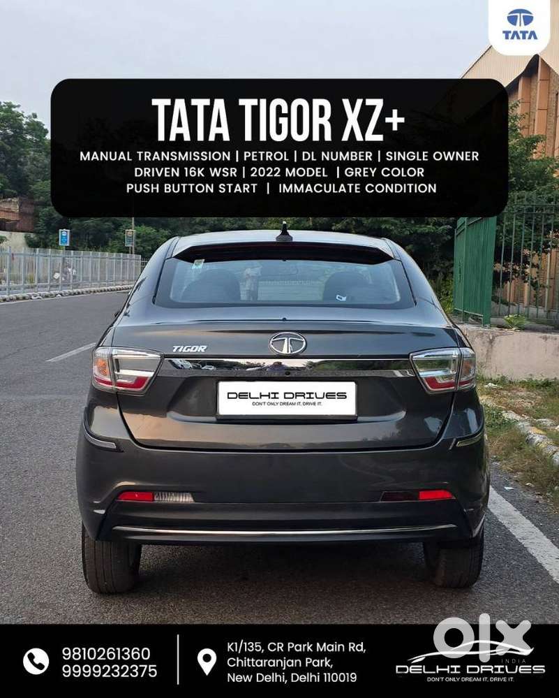 Tata Tigor 1.2 Revotron Xz Plus, 2022, Petrol