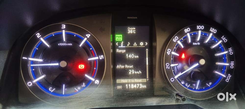 Toyota Innova Crysta 2.4 V 8 Str, 2022, Diesel