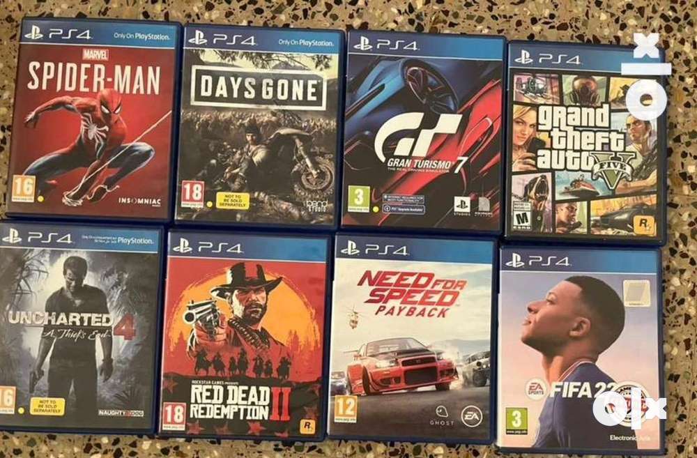 Olx ps4 games for hot sale sale