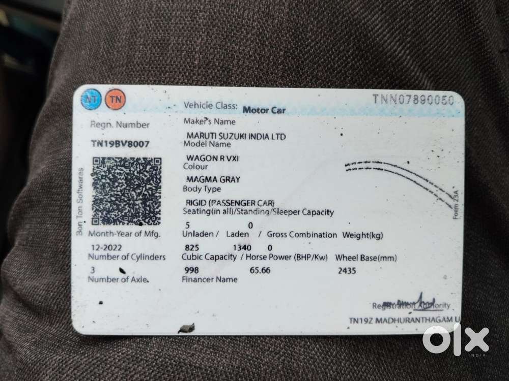 Maruti Suzuki Wagon R Vxi, 2023, Petrol