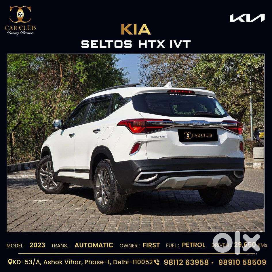 Kia Seltos 1.5 Htx Ivt Petrol Anniversary Edition, 2023, Petrol