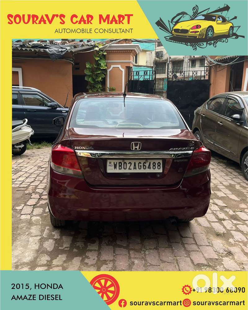 Honda Amaze S Mt I-dtec, 2015, Diesel