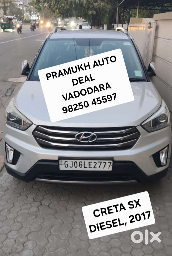 Hyundai Creta 1.6 Sx (o), 2017, Diesel
