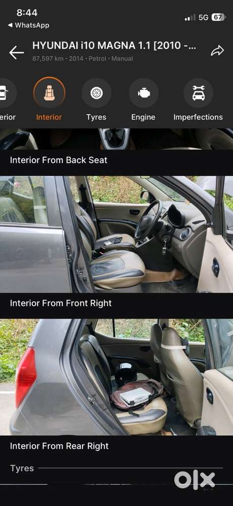 Hyundai I10 Magna 2015