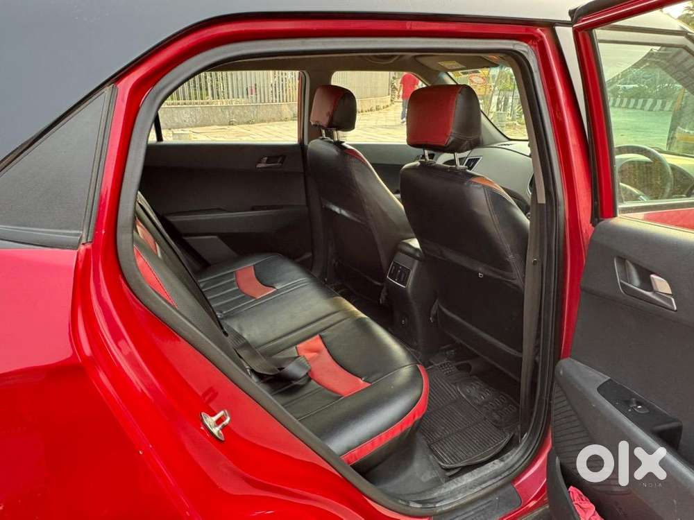 Hyundai Creta 2017 Petrol Well Maintained Red Passion Colour