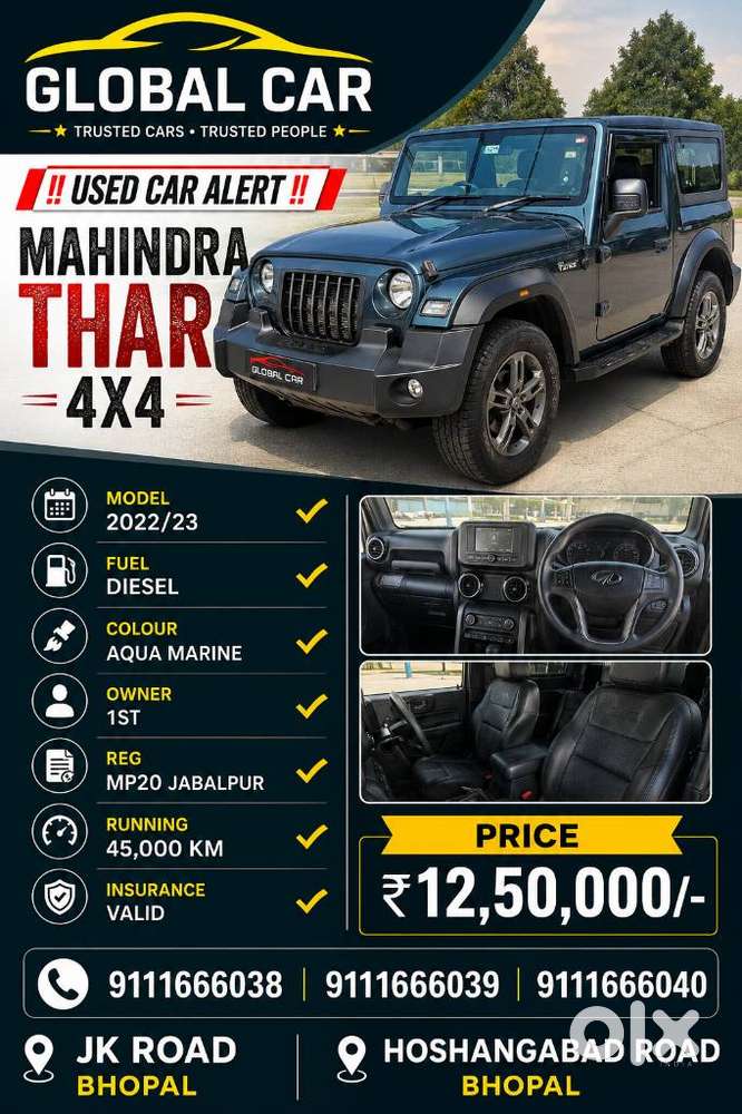 Mahindra Thar Lx Hard Top Diesel Mt 4wd, 2022, Diesel