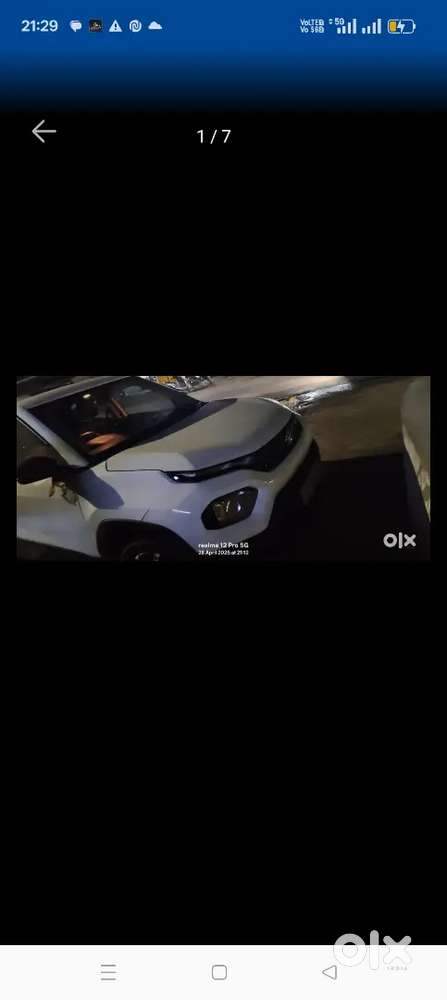 Polar White Color With Good Well Condition Car.
