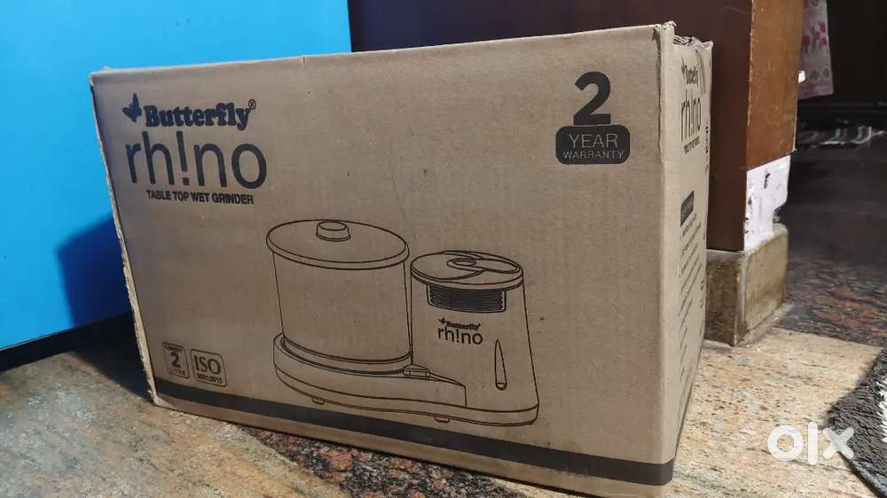 (sealed)Butterfly Rhino 2 Litres Table-Top Wet Grinder 150 Watts @4000