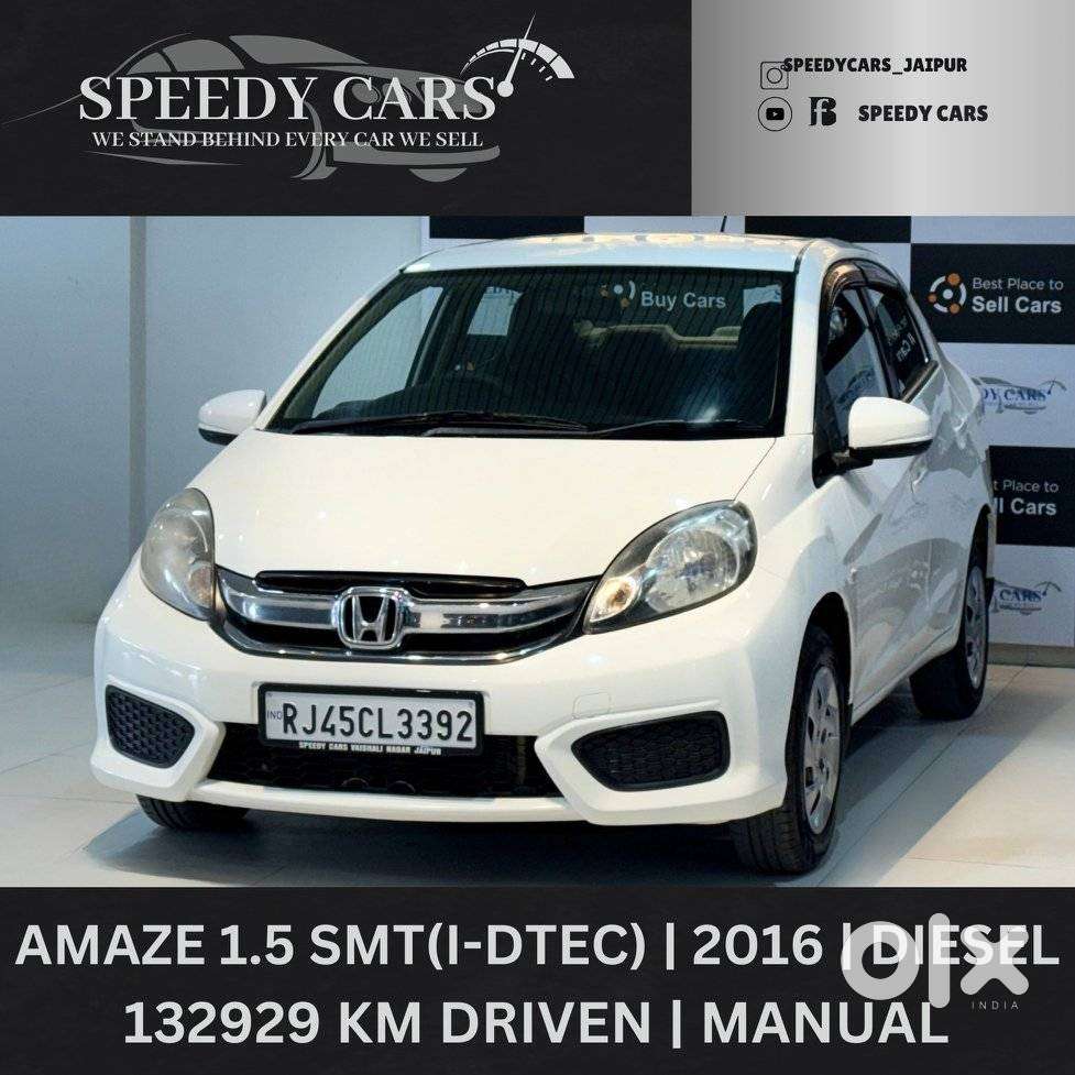 Honda Amaze 1.5 Smt I Dtec, 2016, Diesel