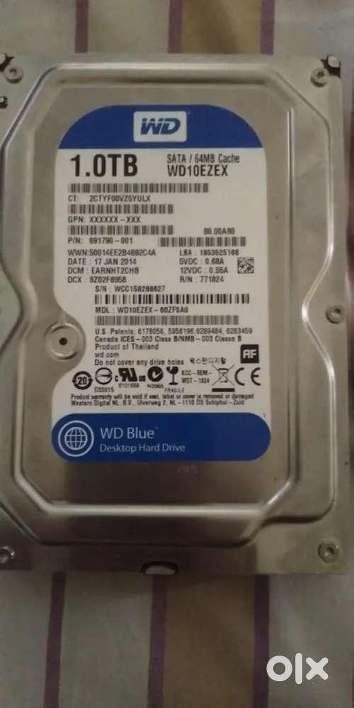 ｃｄ1 1 TB HARD DISC - Hard Disks, Printers & Monitors - 1823849590