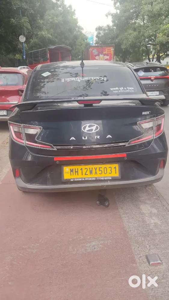 Tpermithyundai Aura 2024 Cng & Hybrids 78000 Km Driven