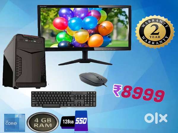 Onam offer New brand computer combo set with warrenty only