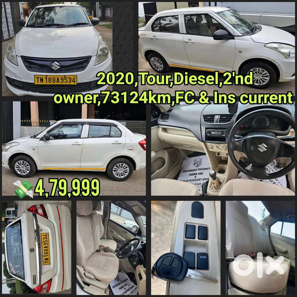 Maruti Suzuki Swift Dzire Tour Ldi, 2020, Diesel