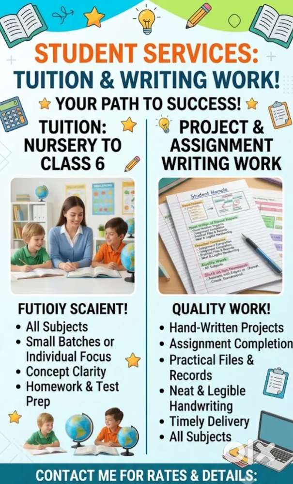 Project writing, Tution