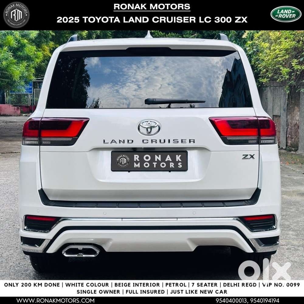 Toyota Land Cruiser Zx Petrol, 2025, Petrol