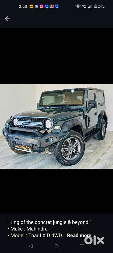 Mahindra Thar Lx 4x4 Hardtop, 2022, Diesel