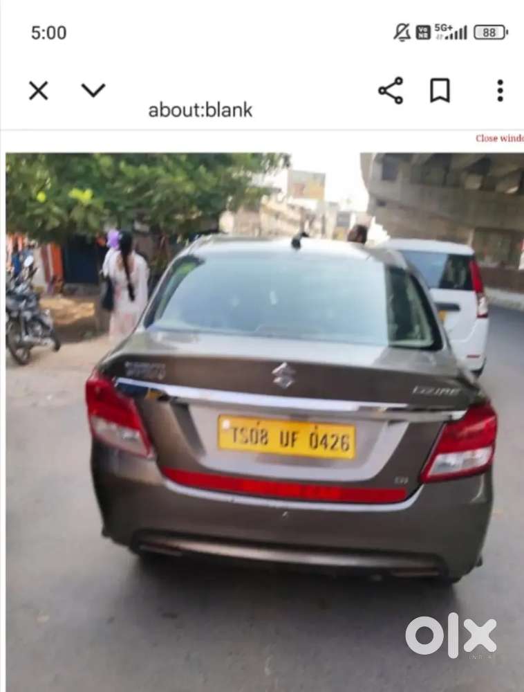Maruti Suzuki Dzire 2018