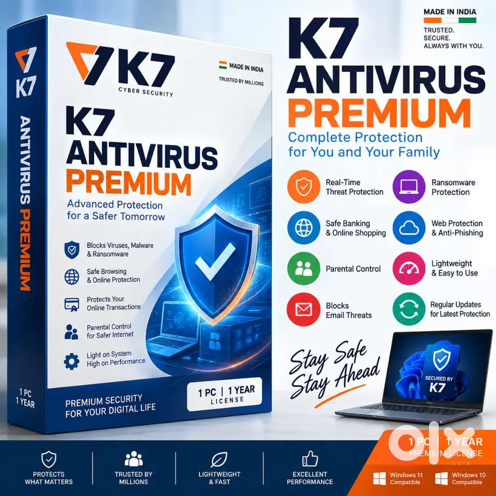 K7 Antivirus Premium (5 USERS PACK)